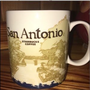 Starbucks Mug/Cup 2009 Collector Series San Antonio Riverfront & Skyline